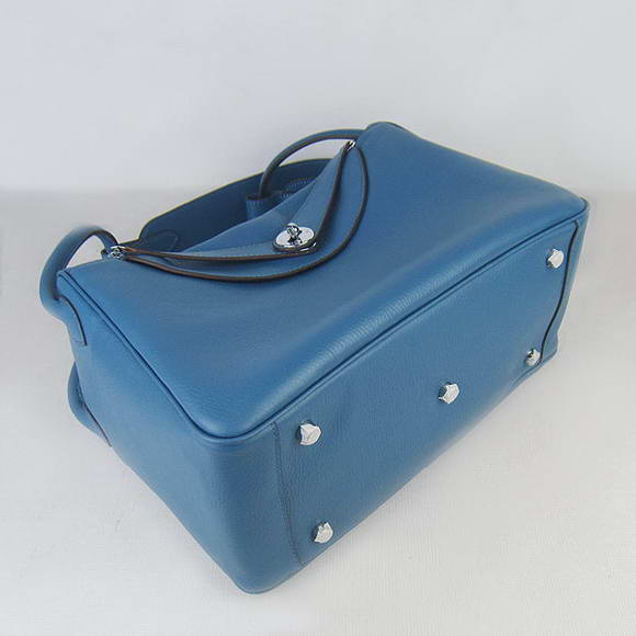 High Quality Replica Hermes Lindy 34CM Shoulder Bag Blue